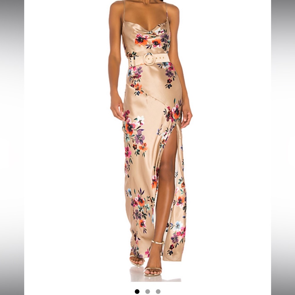 Nicholas Simone Dress watercolor floral